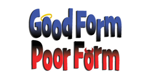 Good Form, Poor Form (June 2014)