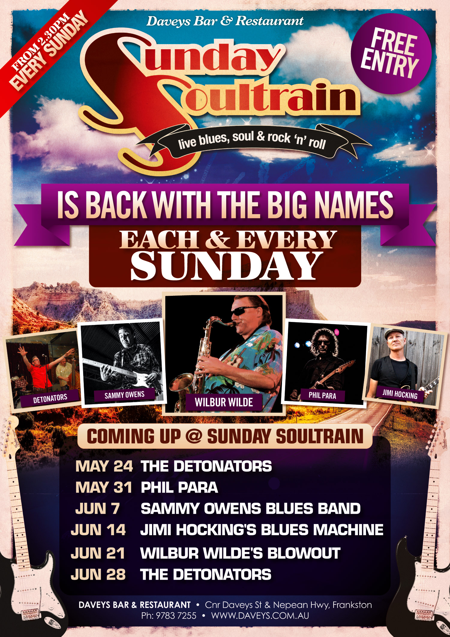 DAVEYS SOULTRAIN MAY